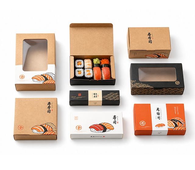 push up sushi packaging