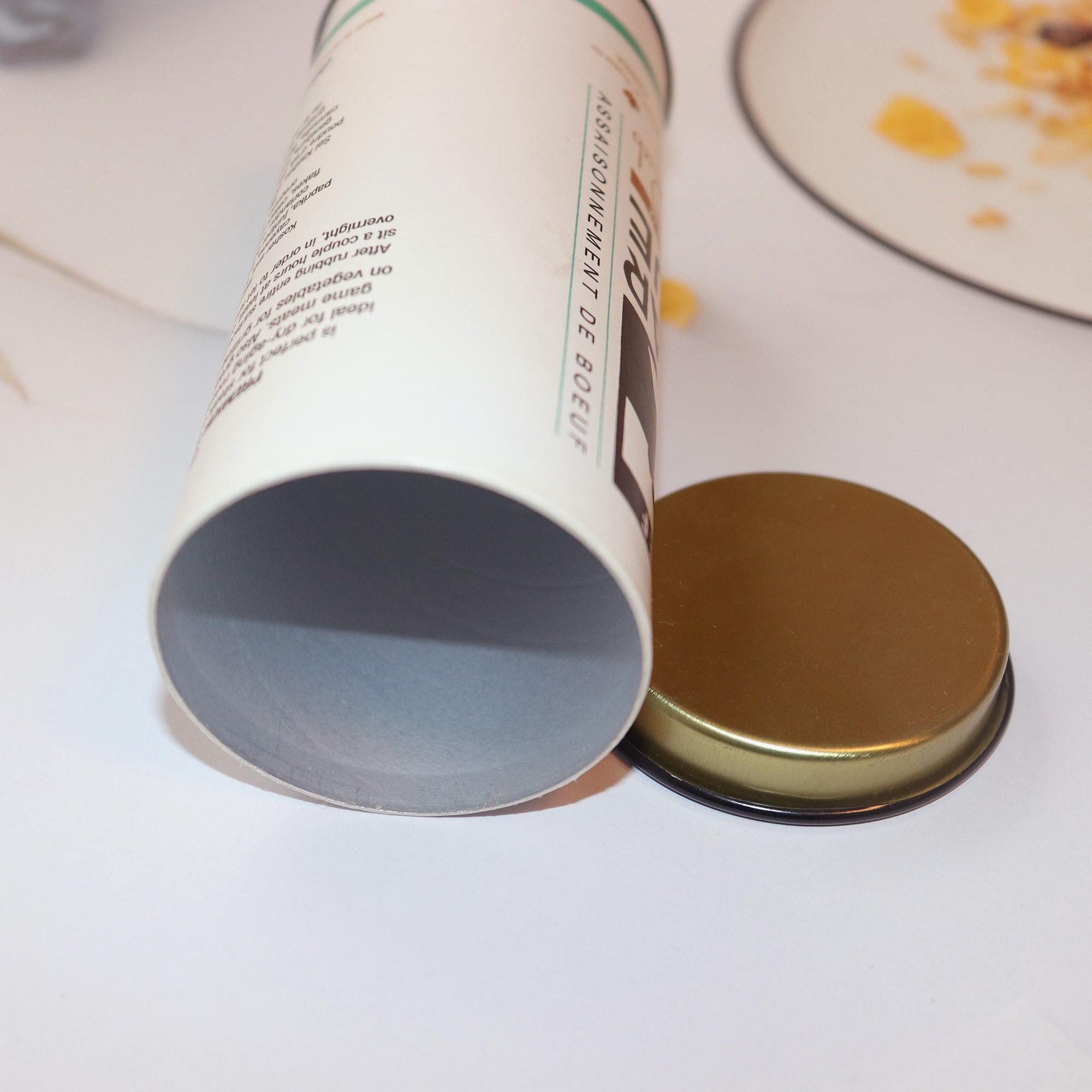 paper tube food packaging