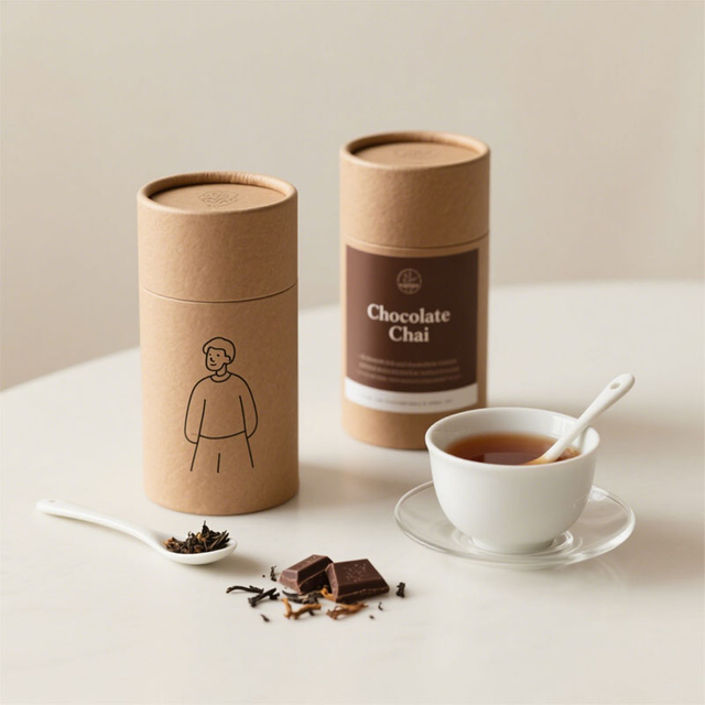 Eco Friendly Biodegradable Capsules Pill Can Paper Can for Snack Food