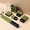 Biodegradable Customized Logo Jewelry Gift Boxes Packaging with Drawer for Rings Earrings