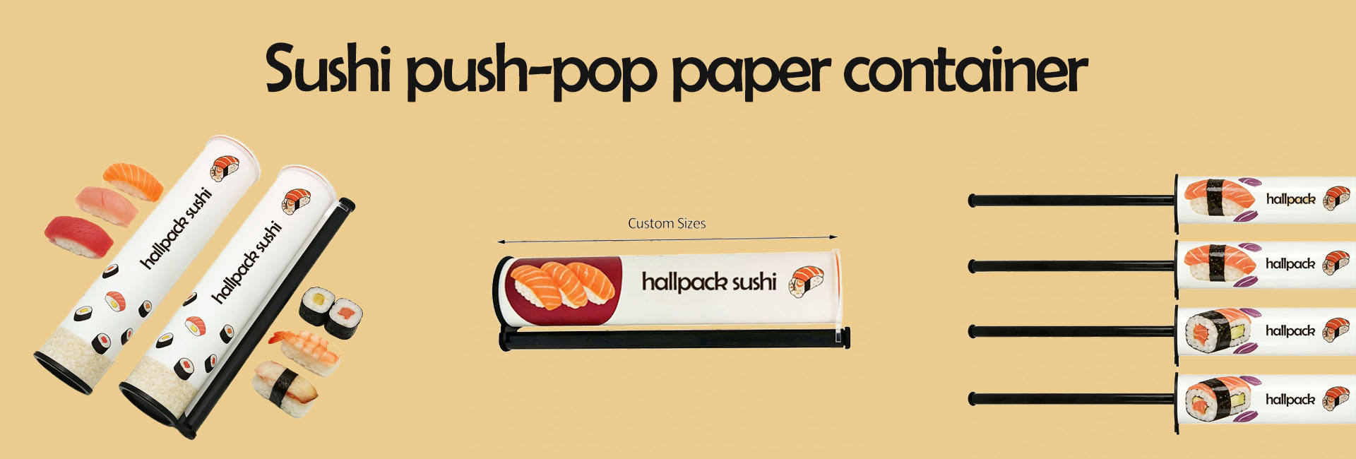 Sushi Push Pop Box
