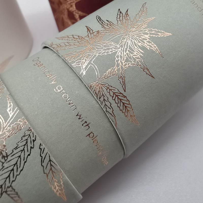 cylindrical cardboard packaging