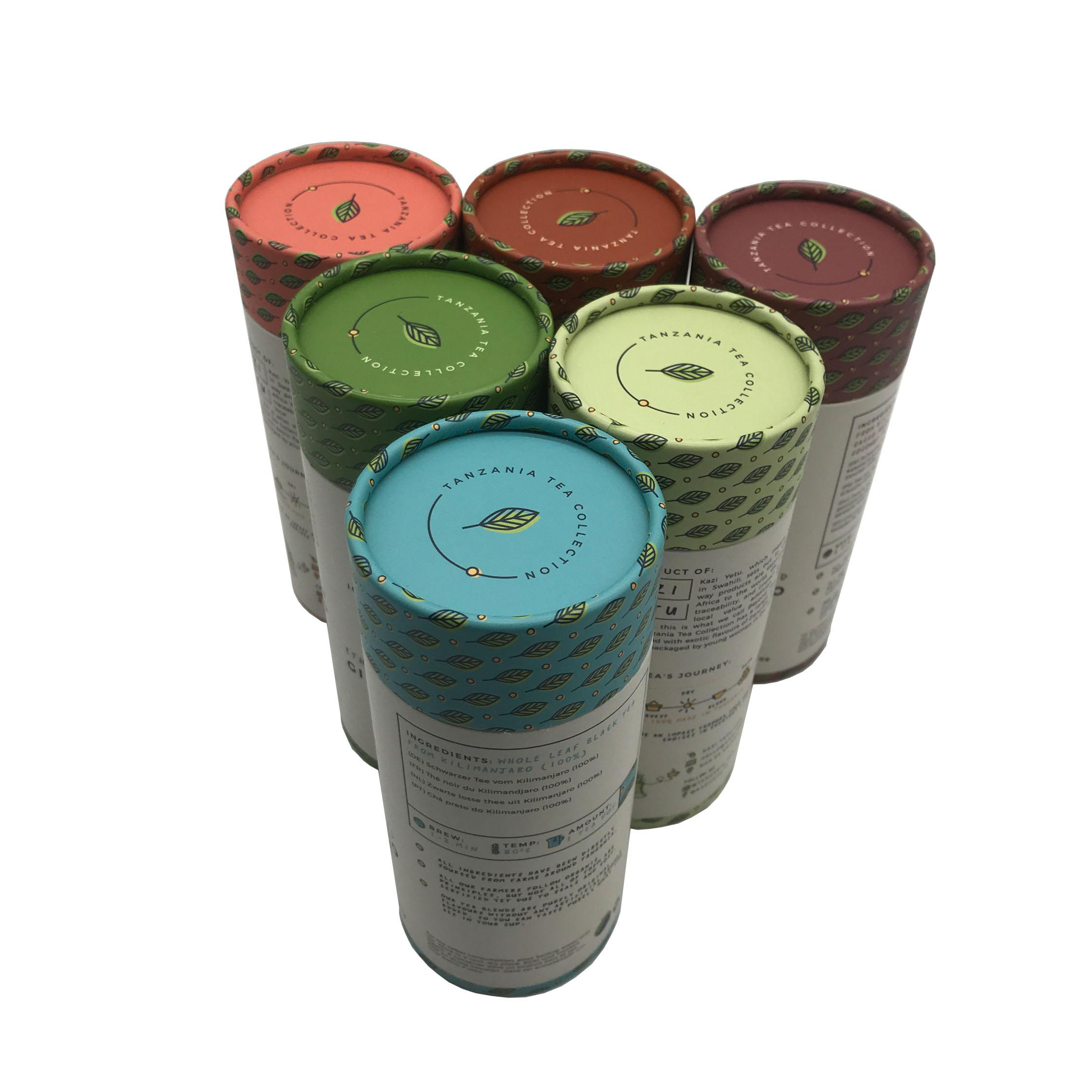 paper tube packaging for food