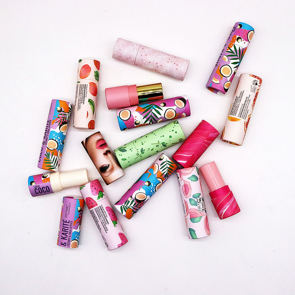 lipbalm paper tube