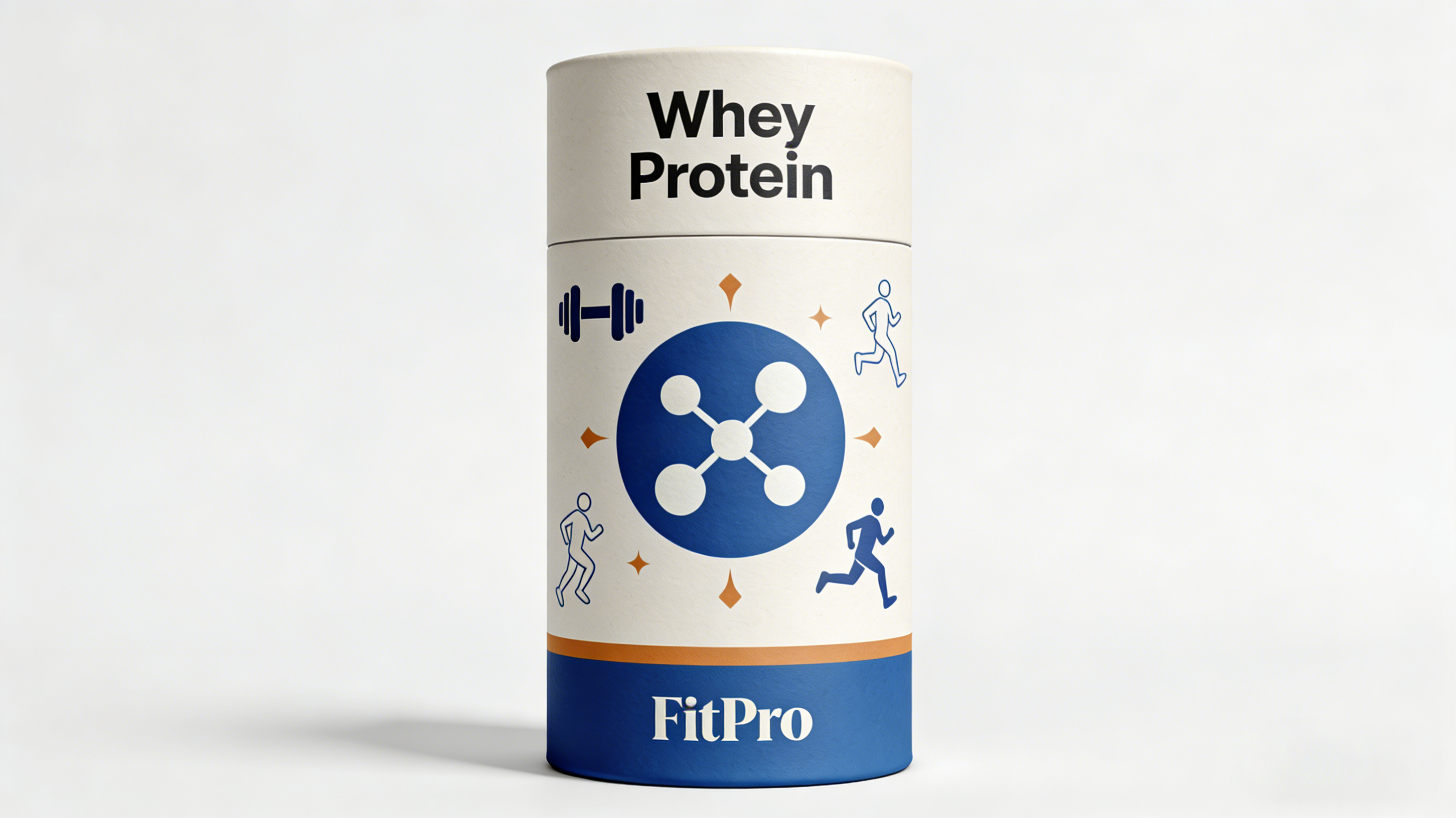 protein powder paper tube packaging