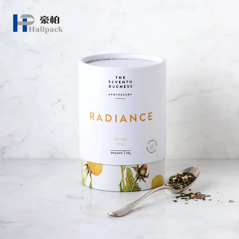 cosmetic paper tube container
