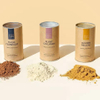 Biodegradable Eco Friendly Powder Container Tea Coffee Bean Oats Paper Cylinder Round Tube For Food Packaging