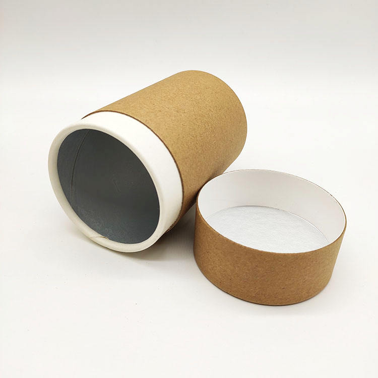 Cheap Tea Canister Mailing Tubes Custom Coffee Packaging Paper Tube