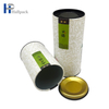 Cardboard Paper Tube Food Canning Paper Tube With Metal Lid