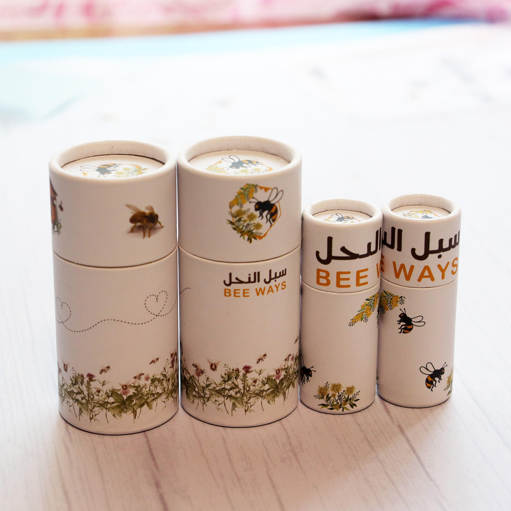 paper tube cbd food packaging