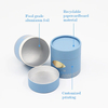 Biodegradable Round Cylinder Cardboard Food Grade Box Coffee Tube Packaging