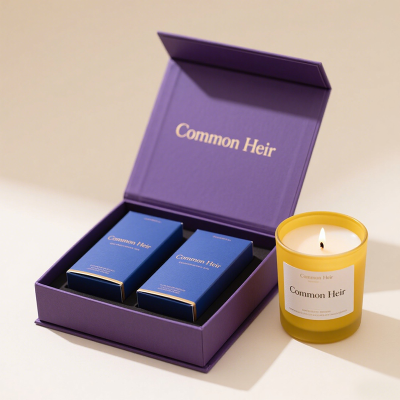 Biodegradable Custom Logo Magnetic Box Packaging for Jewelry Gift