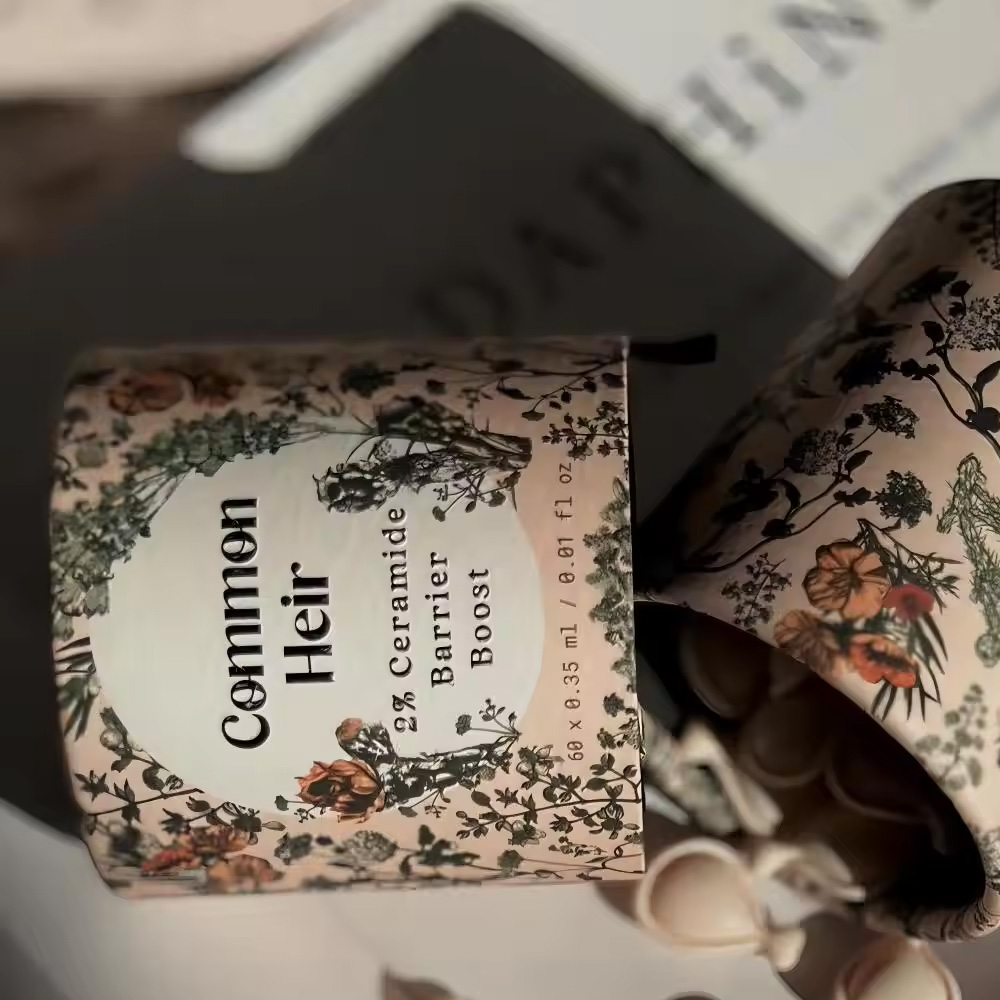 paper tube cosmetic packaging