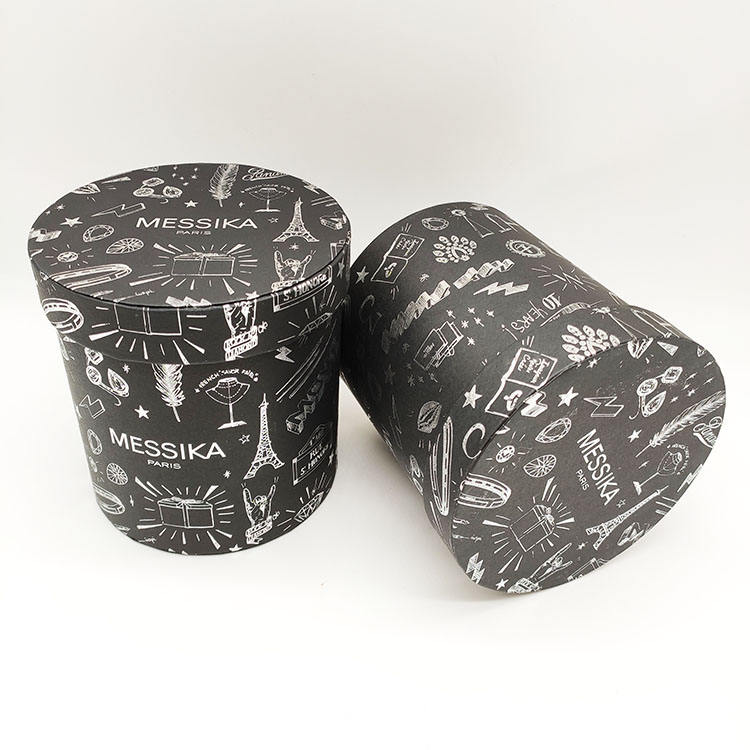Round cylinder paper cans tube packaging