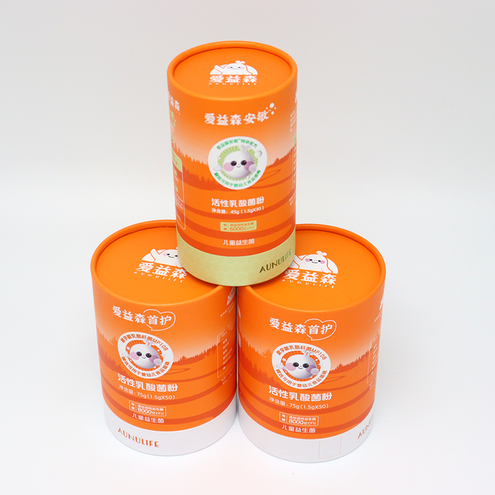 Food Grade Paper Tubes Airtight Packaging