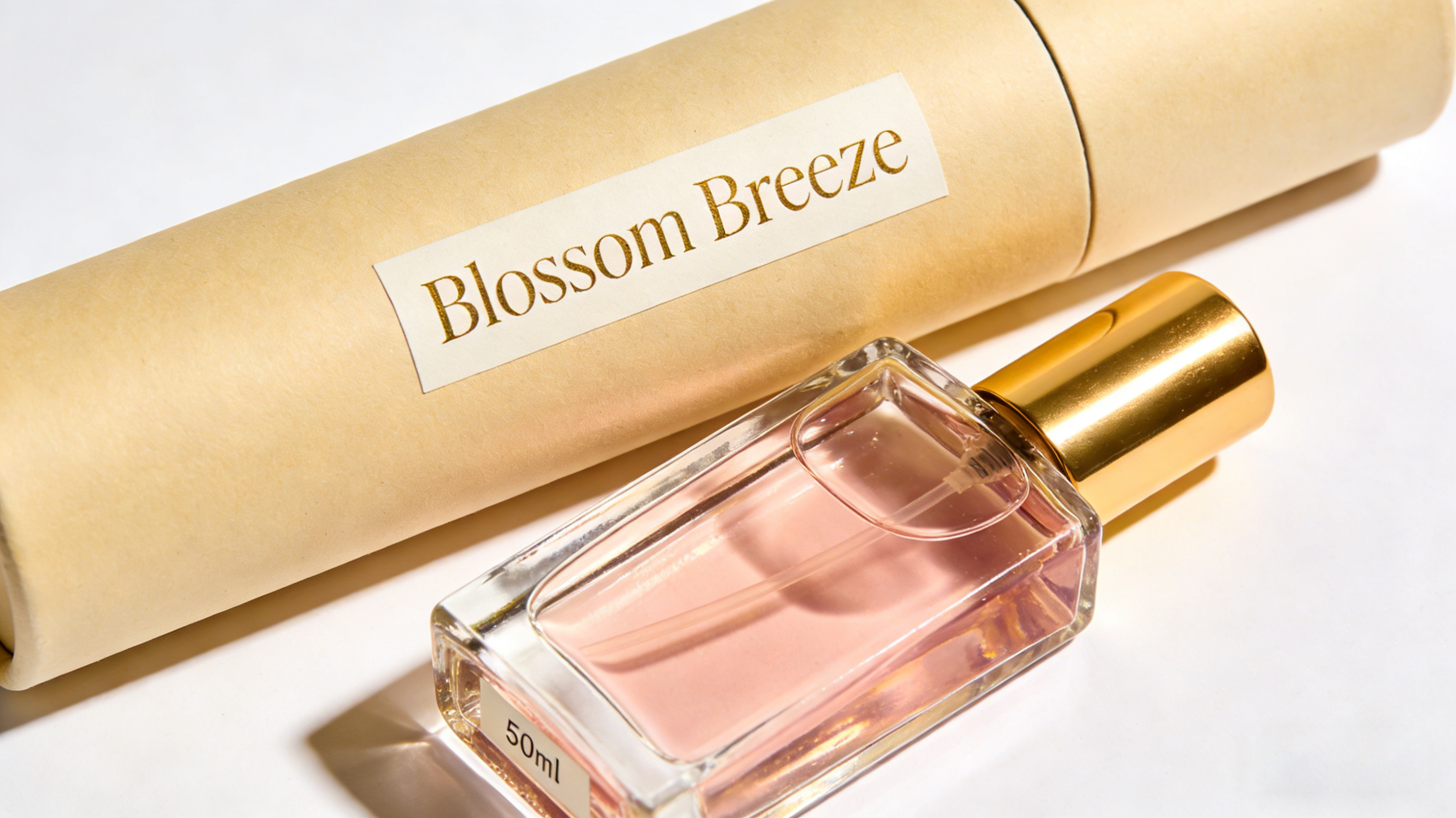 perfume bottle paper tube packaging
