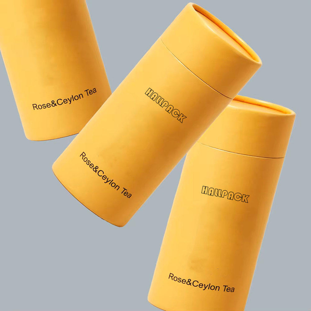 paper tube cbd food packaging