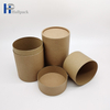 Biodegradable Round Packaging Box Kraft Tube Packaging Tea Cardboard Paper Tube