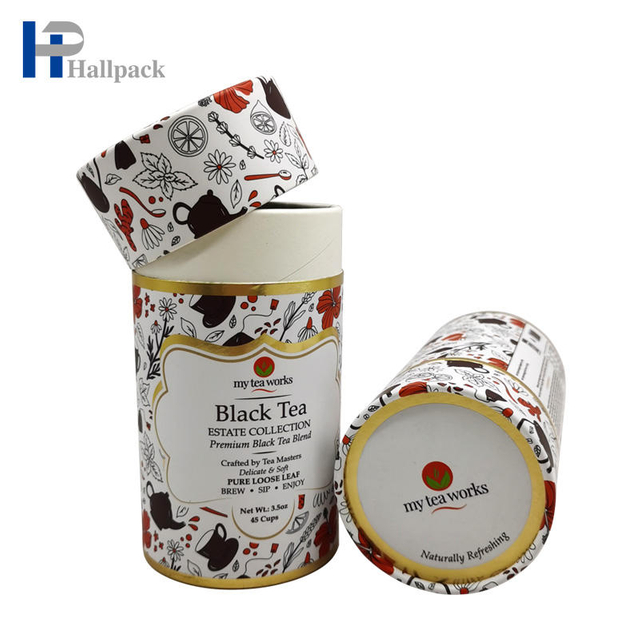 Kraft Paper Tube Designs Rose Puzzle Pencil Food Grade Packaging