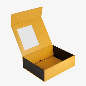 ODM&OEM Customized Book-Shaped Box Packaging for Gift Festivals Foldable Magnetic Cartons