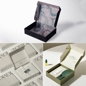 Use Soy Ink Printed Square Cartons Corrugated Paper Folding Airplane Shipping Box