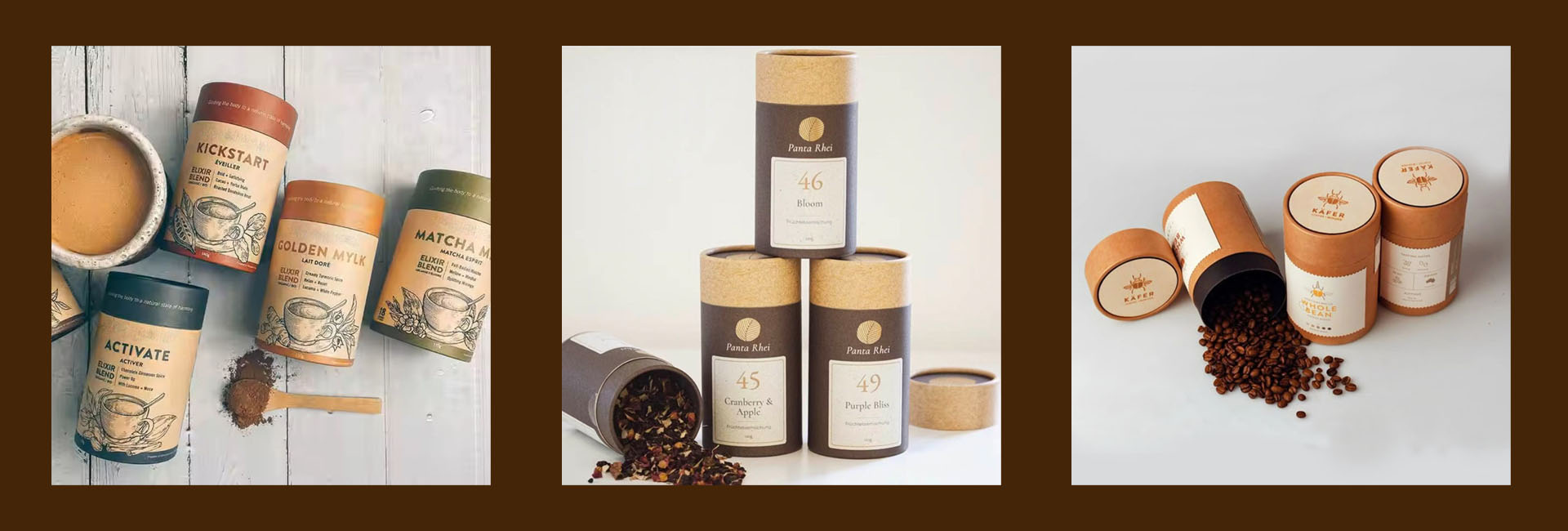 coffee tube packaging