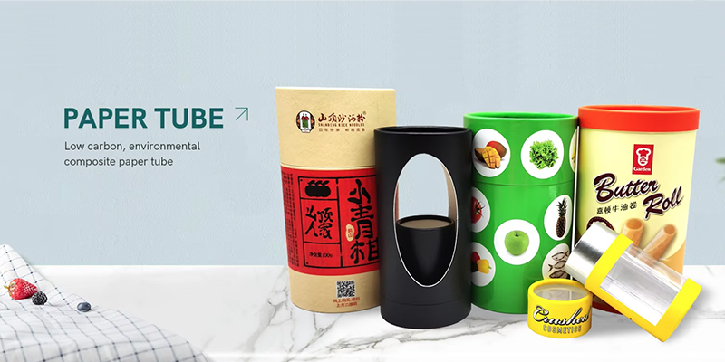 paper tube packaging for food