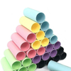 2inch Colored Eco-friendly Bio-Degradable Craft Artistic Paper Roll Tubes 54mm Handcrafted DIY Colorful Paper Craft Tubes