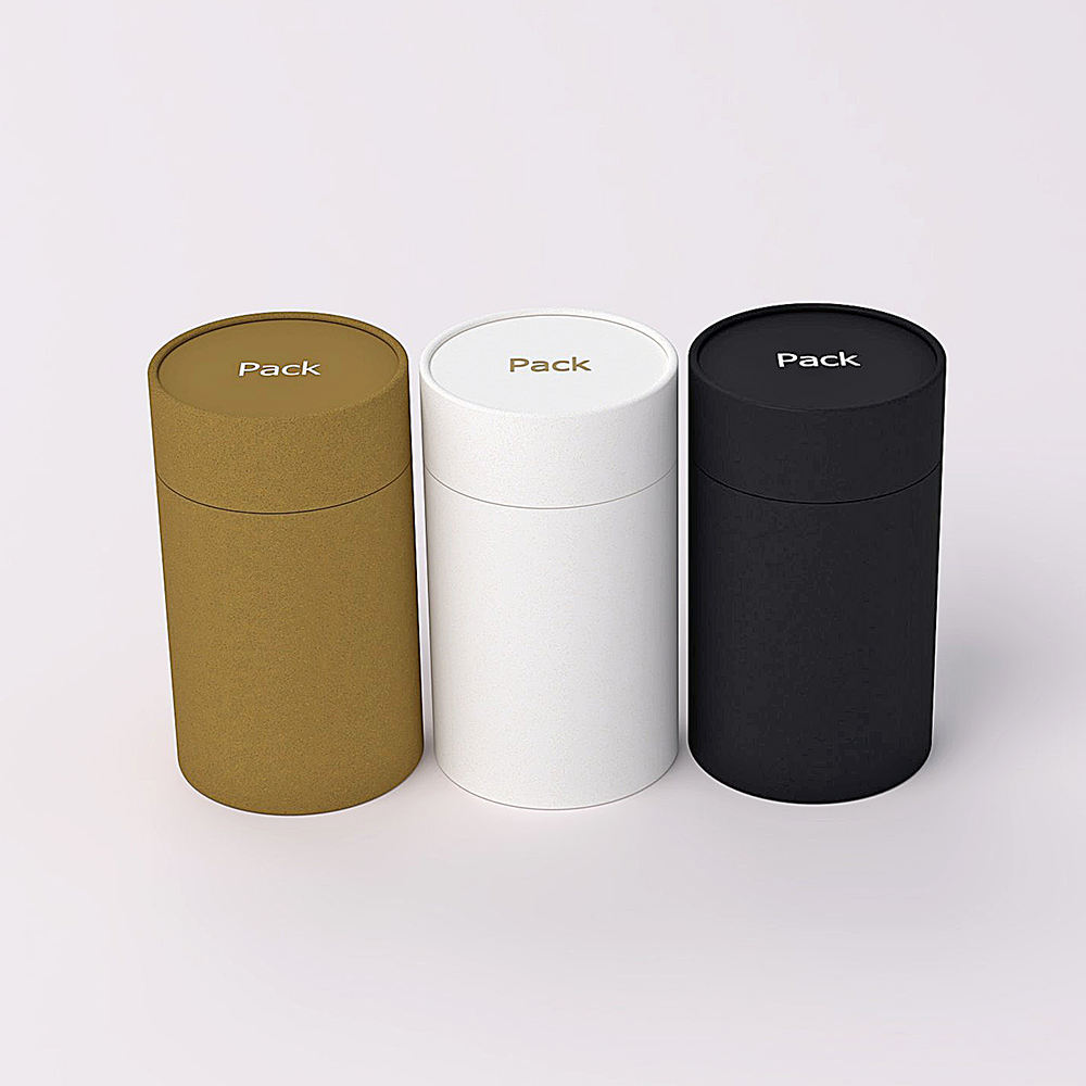 cylindrical cardboard packaging