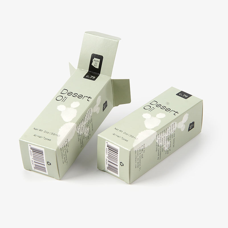 High Quality Custom Cosmetic Cardboard Packaged Paper Box Package For Nail Polish Oil Essential Oil