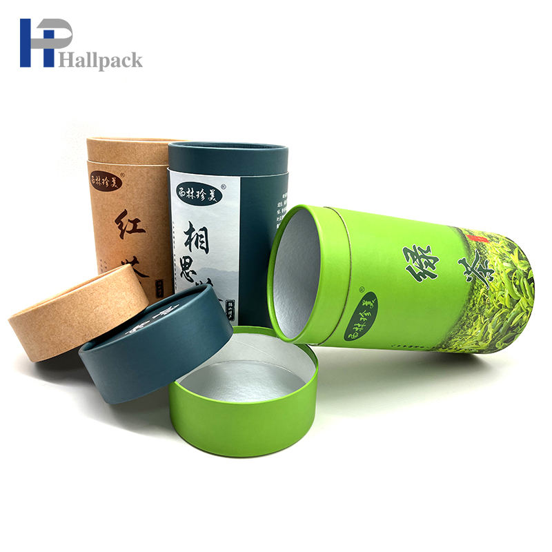 Hot Selling Kraft Round Paper Tube Paper Duplex Board Tube For Tea