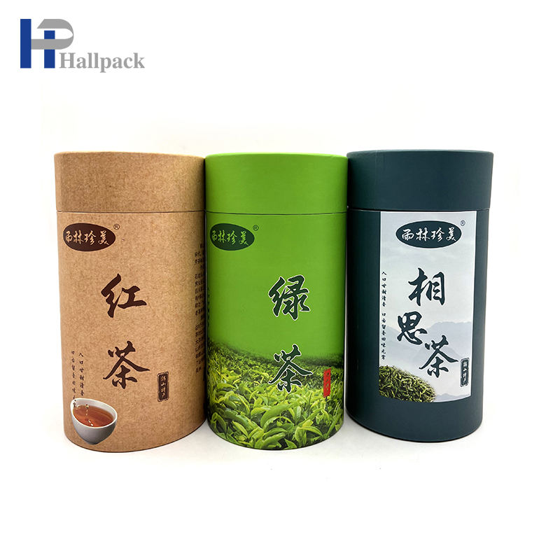 Hot Selling Kraft Round Paper Tube Paper Duplex Board Tube For Tea
