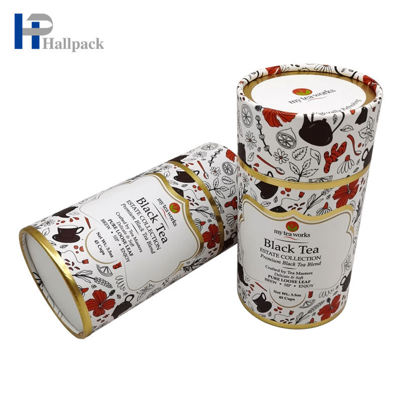 Kraft Paper Tube Designs Rose Puzzle Pencil Food Grade Packaging