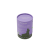 Paper Tube Packaging With Lids For Loose Tea Coffee Food Grade Cutsomized