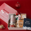 Custom Design Book-Shaped Packaging Christmas Gift Box For Chocolates Cookies Candy Gift