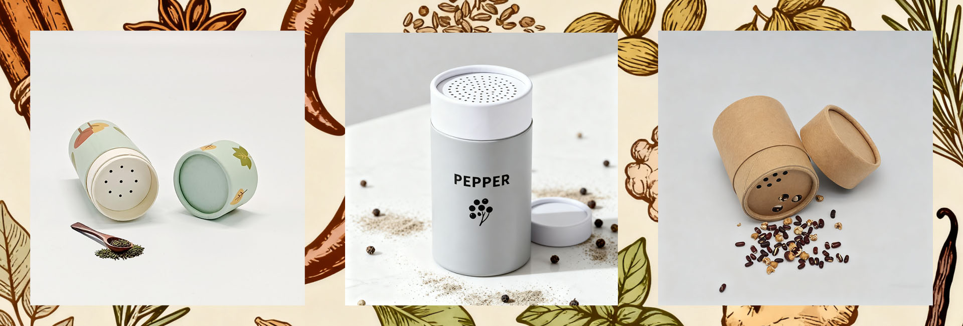 sieve tube packaging for powder