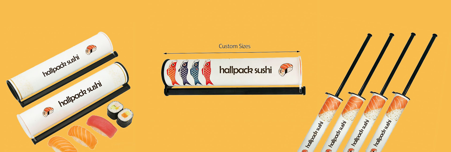sushi push pop box package