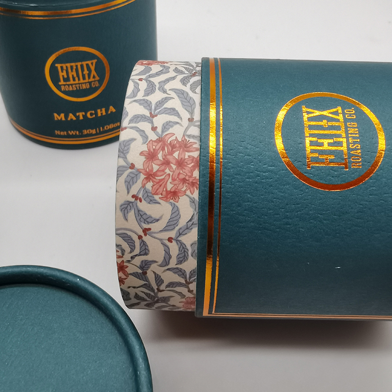 paper tube cbd food packaging