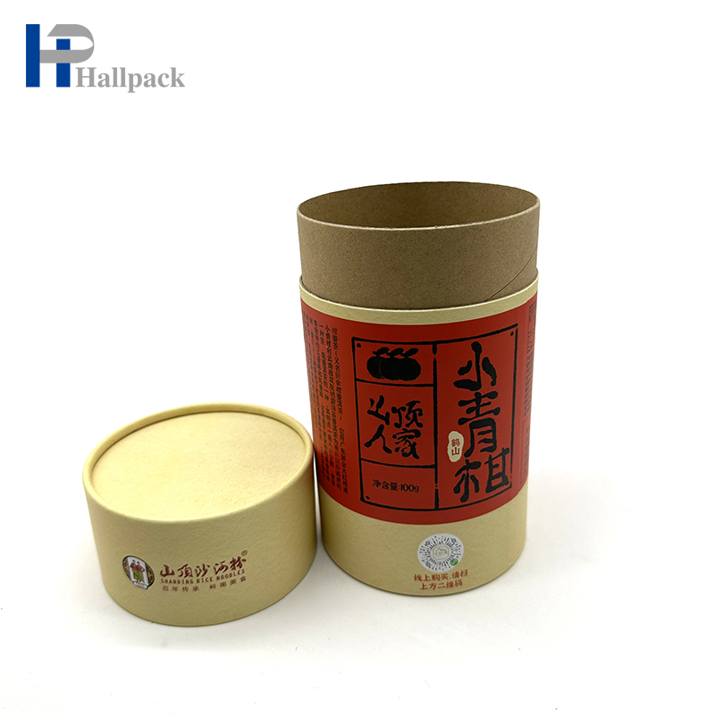 paper tube packaging for food