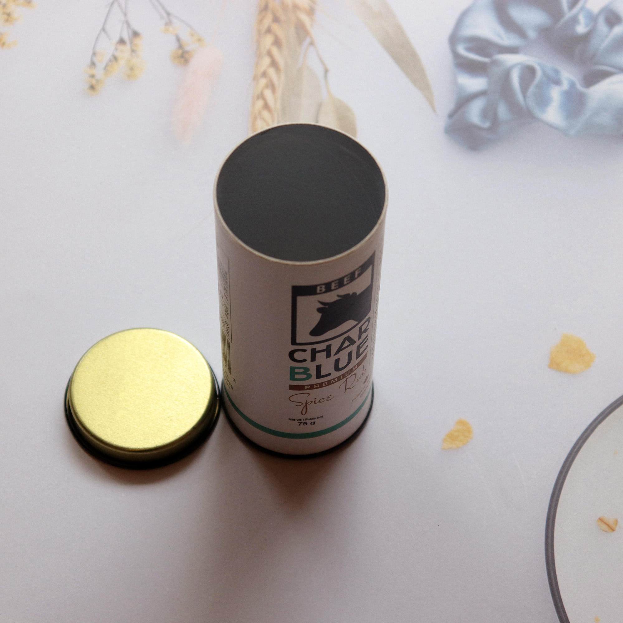 paper tube packaging for food