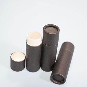 Hot Selling 2oz black white brown Lipbalm Tubes With Low Price