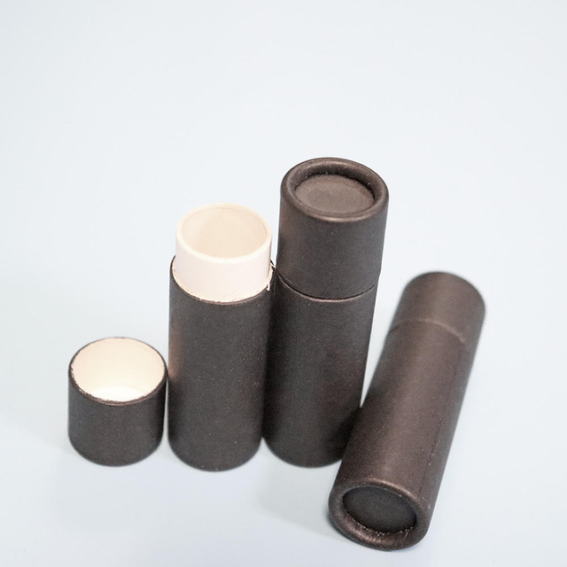 Hot Selling 2oz black white brown Lipbalm Tubes With Low Price