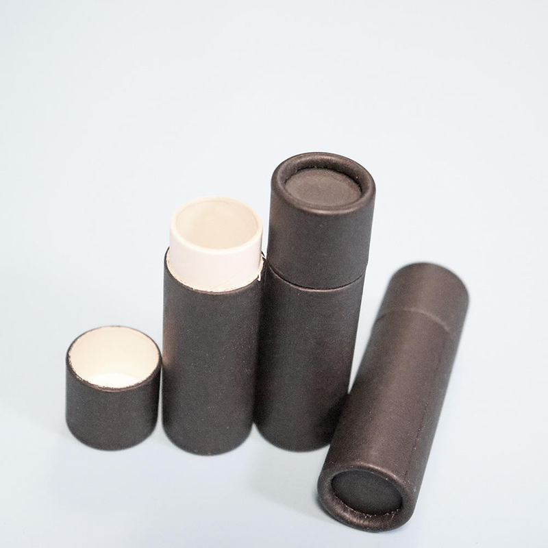 Hot Selling 2oz black white brown Lipbalm Tubes With Low Price