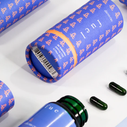paper tube cbd food packaging