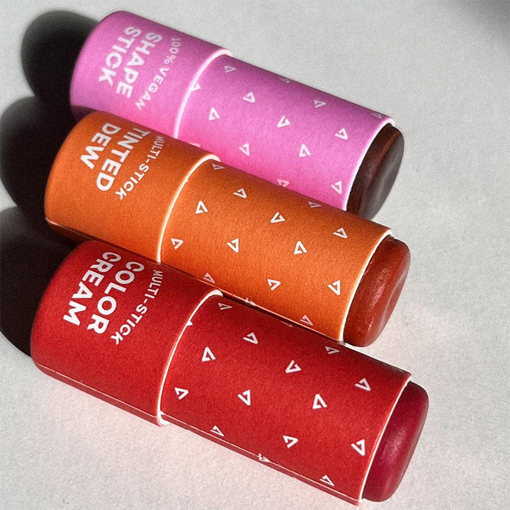 china lipbalm paper tube