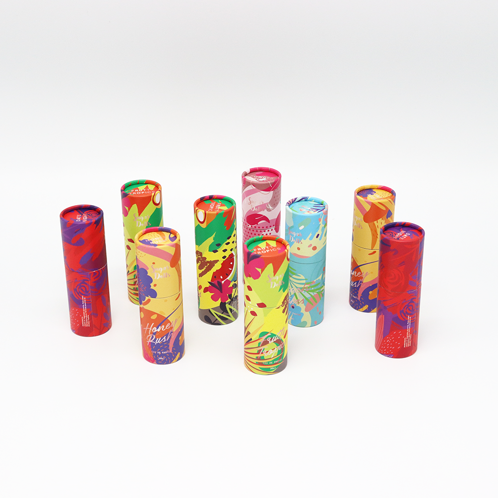 paper tube cosmetic packaging