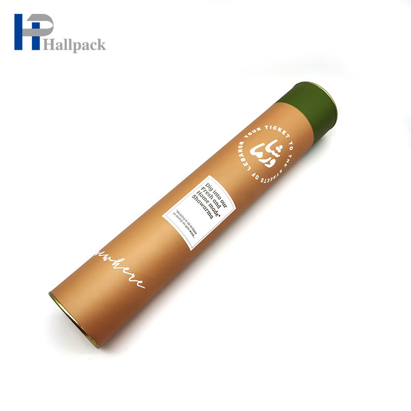 Hot Products Cylindrical Tube Potato Chips Packaging Tube Food Grade Paper Tube