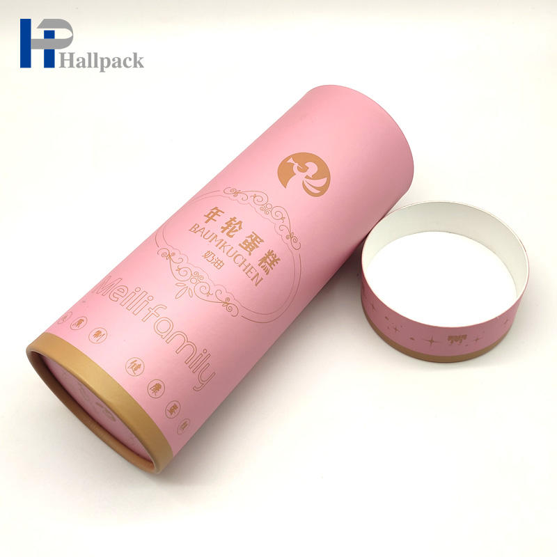 Display Cigarette Case Round Paper Tube Packaging Cylinder Paper Tube