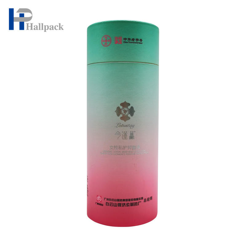 Glass Bottle Paper Tube Packaging