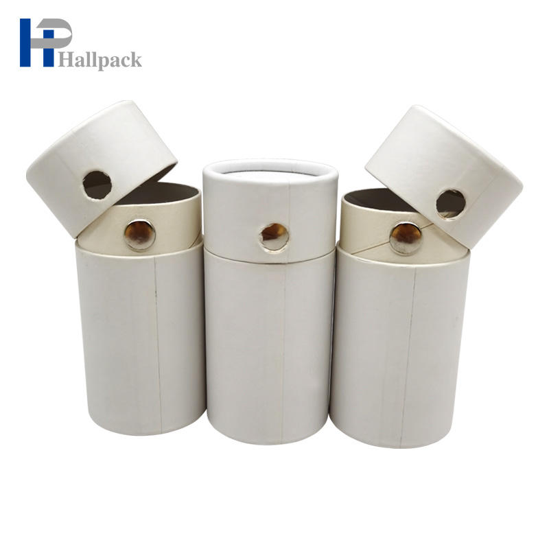 Printed Artwork Paper Tube Medicine Paper Tube Box For Cashew